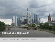 Tablet Screenshot of olnhausen.com